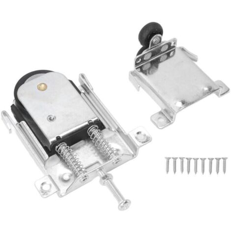 Rouleau de Vestiaire, Rouleau de Garde-robe, Rail Anti-verrouillage de Remplacement pour Chambre à Coucher (Petit) (1/4)