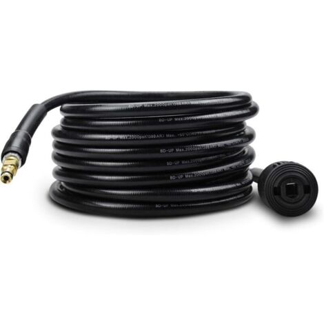 Tuyau de 15 m compatible avec Kärcher K2 K3 K4 K5 K6 K7 avec raccord rapide Tuyau d'extension pour nettoyeur haute pression (1/4)
