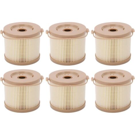 Filtre gasoil , Lot de 6 Filtres à Carburant Séparateur d'eau pour Filtre à Eau pour 2010PM-OR 500FG (1/4)