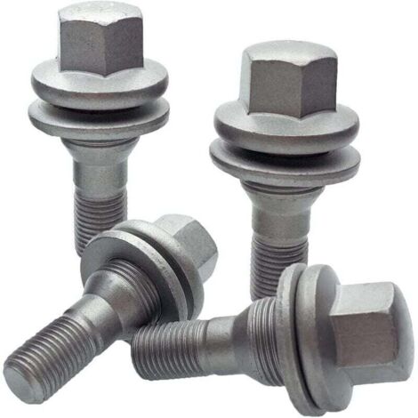 4 pièces M12 boulons de roue écrous pour citroën Peugeot vis de pneu 206 207 308 407 boulons de roue C2 C3 C4 C5 (1/4)