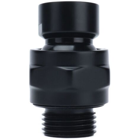 Adaptateur de Balle Pivotant de la Tête de Douche, G1 / 2 Copper en Acier Inoxydable Connecteur de Douche Réglable Joix de Bille pour le Haut de Bille de Douche (1/4)