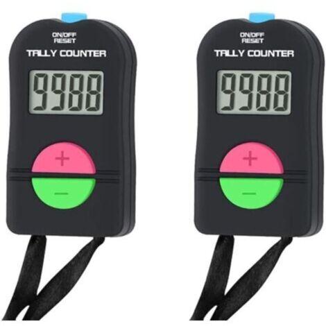 petit compteur numérique, clicker électronique manuel d'addition/soustraction, compteur manuel pour le golf (1/4)