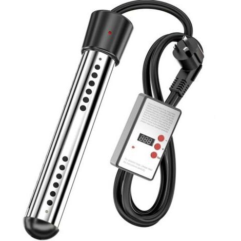 Thermoplongeur 3000 W, Thermoplongeur De Voyage, Mini Réchauffeur Portatif Thermoplongeur Set De Voyage Eau Chaude Idéal Pour Chauffer L'eau Bouillant