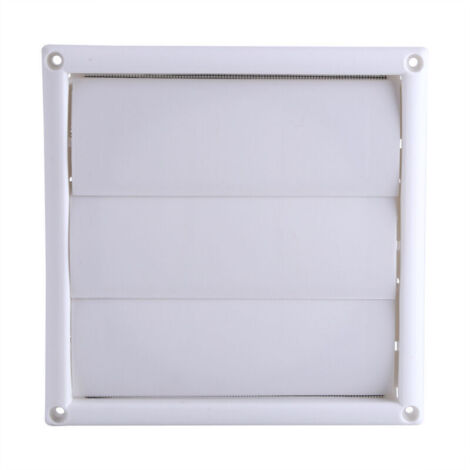 1 PC évent en Plastique avec Filet Nouveau Couvercle de Grille 3 Volets Grille de Ventilation de Conduit Mural pour Couvrir les Ouvertures de Plafond(15 15CM) (1/4)