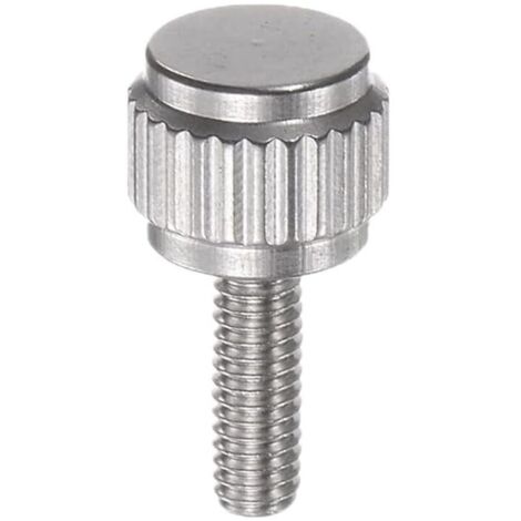 M2,5 x 4, 10 vis moletées à tête plate, vis de verrouillage pour pied à coulisse (1/4)