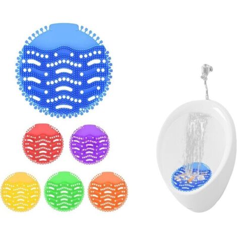 Filtre d'urinoir 12 pièces, désodorisant d'urinoir, filtre d'urinoir parfumé, désodorisant et anti-éclaboussures
