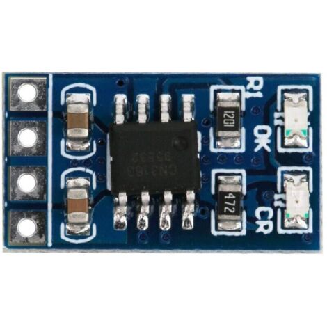 Module de Contrôleur de Panneau Solaire MPPT, 1A 4.46.5V Entrée, 4.2V Sortie, 18650 LiPo Li-ion Module de chargeur de batterie au lithium Protection de charge de batterie Fonctions (Sans Pin) (1/4)