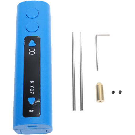 Dissolvant de Colle pour écran de Téléphone, Machine de Nettoyage de Colle Portable électrique Réglable à 6 Niveaux avec Lumière LED, pour L'élimination de la Colle Sèche D'écran. (1/4)