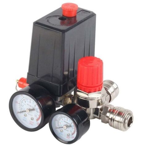 Pièces de pompe à air de compresseur d'air, ensemble de support de régulateur européen, ensemble de pressostat d'air (1/4)