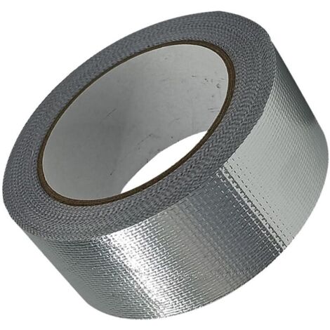 Ruban AdhéSif En Aluminium Ruban De Protection Contre La Chaleur RéSistant à La Chaleur Ruban ImperméAble Pour Sceller Ou Isoler(5cm20m) (1/4)