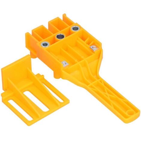 Gabarit de Perçage de Trous, Gabarit de Perçage de Trous, Localisateur de Trous de Chevilles, Outil de Guidage de Perçage de Trous de Chevilles 6 Mm, 8 Mm, 10 Mm pour le Travail (1/4)