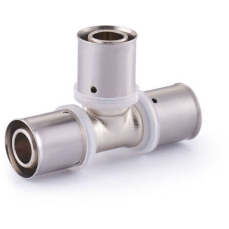 Raccord multicouche,Multicouche à sertir té multiprofil égal Ø20 Accessoires de joints spéciaux pour tuyaux de chauffage par le sol (1/4)