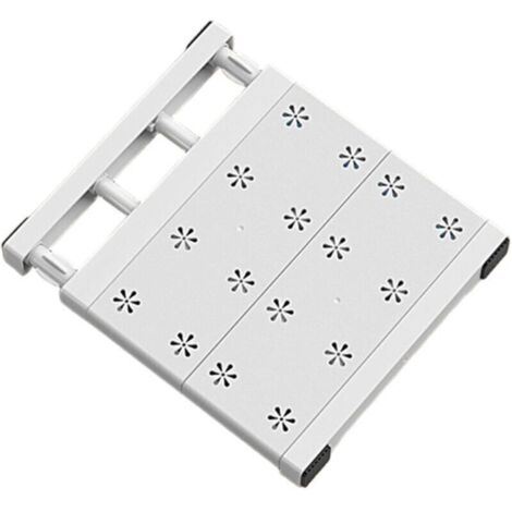 Étagère de casier de Tension réglable pour placards et armoires, Porte-Tension extensive Lourde avec Chargement Stable pour Le Stockage RV, l'organisateur Chaussures et la bibliothèque (1/4)