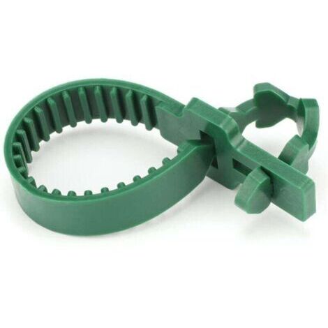 10 pièces 24 cm robuste en caoutchouc souple plante arbre sangles réglable emboîtement jardin attaches pour arbuste Rose plante arbre Support (1/4)