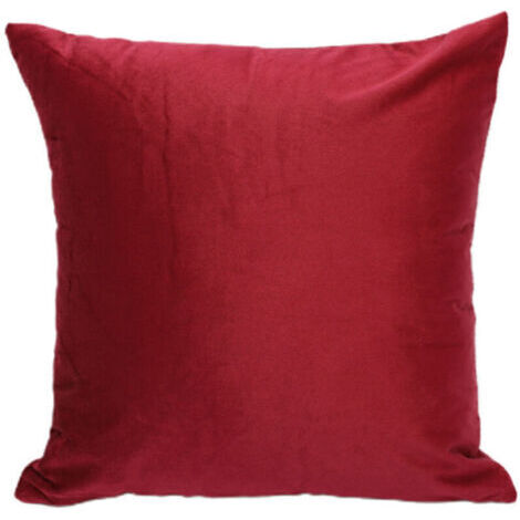 Housse Coussin 45x45 Microfibre Premium Lot de 1 Taie d'oreiller pour Coussins Canapé/Lit Tissu Super Doux Resistant et Lavable Hypoallergénique Anti-Acariens avec Fermeture éclair Invisible (1/4)