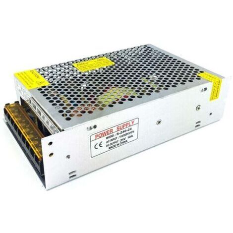 Transformateur haute puissance, variateur, adaptateur, alimentation à découpage, AC 110 V/220 V DC 12 V 10 A, 120 W, pilote pour bande LED (1/4)