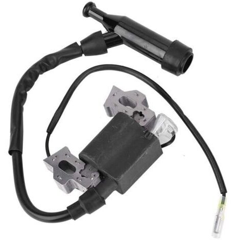 Bobine d'allumage , pièces de générateur pour générateur essence 168F-170F 2,5 kW, bobine d'allumage de remplacement avec bougie d'allumage (1/4)
