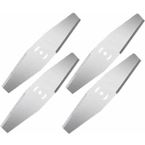 Remplacement des Têtes de Lame de Coupe-Herbe Tondeuse à Gazon Lames de Débroussailleuse Têtes de Lame De Désherbant(Blade x 4) (1/4)