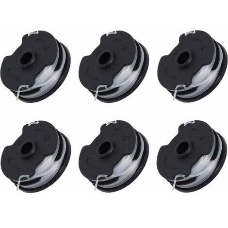 Lot de 6 bobines de rechange pour débroussailleuse sans fil Parkside PRTA 20-Li C3 IAN351753 (1/5)