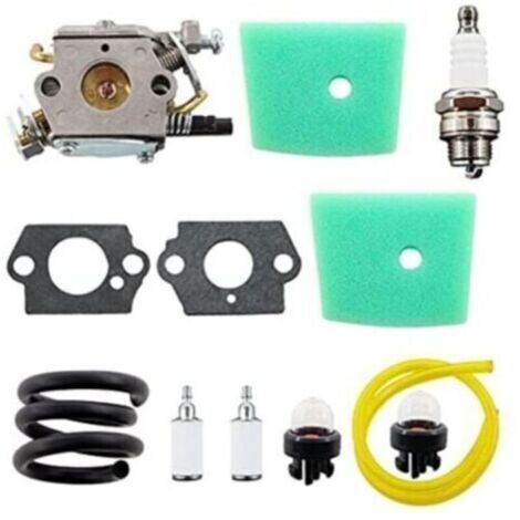 Carburateur Filtre à air Tuyau pour Husqvarna 123 123C 123L 123LD 223 223L 223R 322C 322L 322R 323 323C 323L 325 325C 325CX 325L 325LX 326 326C 326L 326LX 327 Tronçonneuse à chaîne (1/5)