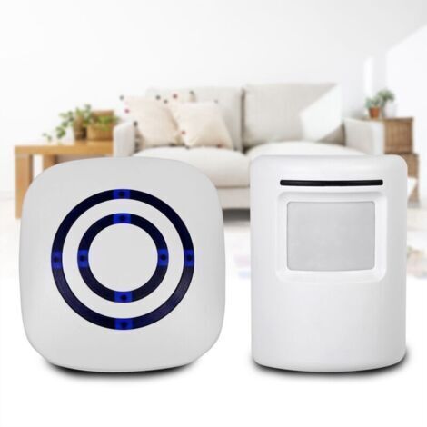Driveway Patrol Garage Motion Sensor Wireless Alert Secure System Alarm Doorbell-- (1/5)