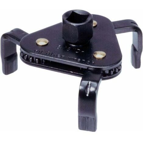Clé à filtre à huile plate, clé à filtre pour machine à trois griffes Grille d'huile Outil de démontage d'élément de filtre à huile Outil d'entretien automatique (1/4)