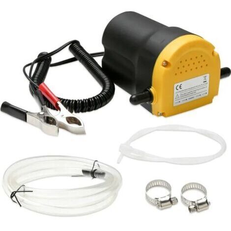 Pompe d'aspiration d'huile 12V 60W 5L/Min -Pompe à huile Pompe diesel électrique (1/5)