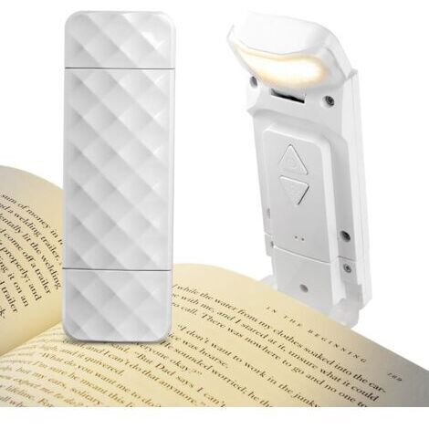Lampe de Lecture USB, 3 Couleurs et 5 Niveaux, Liseuse LED Rechargeable (1/5)