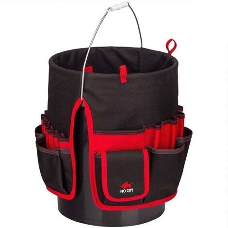 Sac à Outils de Seau Multi-usages Poches Jardin Kit de Rangement pour Outil de Seau Étanche Porte-Outil Résistant à l'eau Pack Porte-Sac à Rouler pour Organisateur (1/4)