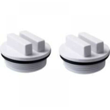 Lot de 2 housses antigel et filtre de piscine avec joint torique pour la protection contre le gel de la piscine en hiver et la plupart des filtres de piscine (1/3)
