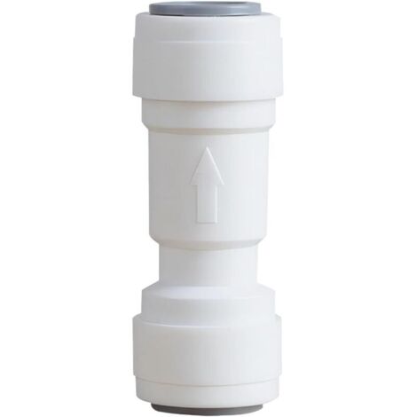 1 Pièces Connecteur De Tuyau De Réfrigérateur, 3/8" Push Fit Clapet Anti-retour, Connecteurs Droits Push-Fit, Valve non Retour (1/5)