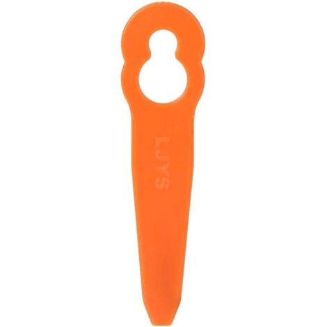 Fdit 24 pièces Tondeuse à Gazon Tondeuse en Plastique Lame de Accessoires de Remplacement adaptés pour 2-2 (1/5)