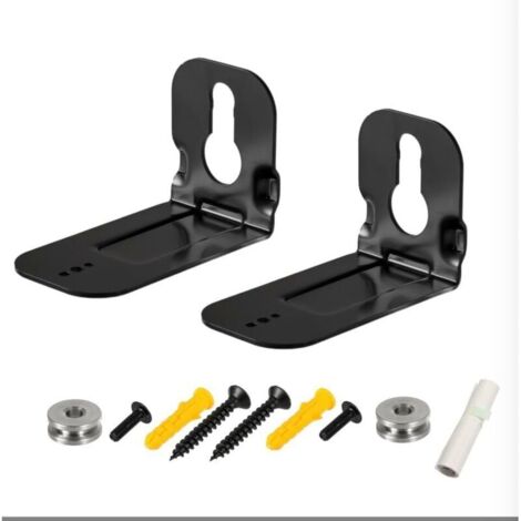 Compatible Avec  Hw-N950 Hw-S40T Hw-S41T Hw-S60T Hw-T400 Support Mural Hw-N950 Hw-S40T Accessoire De Support Métallique Hw-S60T Rack (Noir) 1 Pièce (1/5)