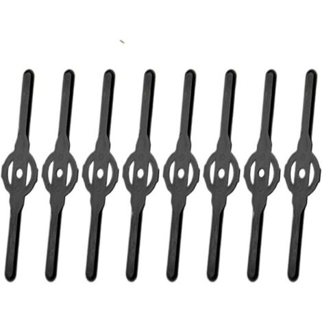 1SET Plastic Blades Garden Lawn Mowers Electric Grass Cutter Trimmer Kits Mower Battery Trimmers(20PCS) (1/5)