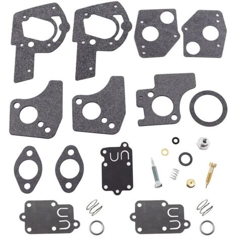 Kit de réparation de membrane de carburateur, joint d'étanchéité pour Briggs & Stratton 3 à 5 PS HP 495606 494624 135292 135232 135212 270026 272538 272538S 272637 (1/5)