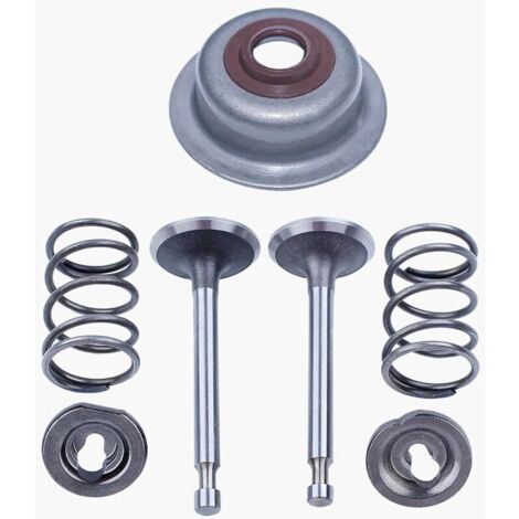 Échappement d'admission Ressort de soupape Joint de tige Trousse pour Honda GX160 GX200 168F 5.5HP 6.5HP 2kw-3kw Gaz Moteur Générateur