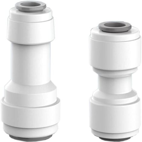 Raccords Rapides à Poussée sans Fil 1/4 "à 1/4", 1/4 "à 3/8", Raccords à Poussée Directe, Raccords à Poussée, Adaptateurs de Tuyauterie D'eau (1/5)
