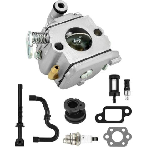 Jeu De Carburateurs Compatible Avec Stihl Ms170 180 017 018, Accessoires De Tondeuse À Gazon Tronçonneuse, Avec Accessoires (1/5)