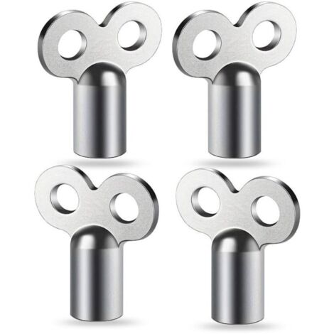 4 clés de purge de radiateur : clé universelle, robuste et stable pour purger tous les types de chauffage (1/3)