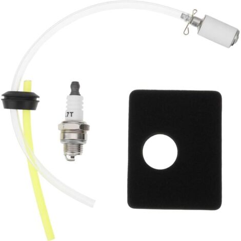 1 Set Kit Réparation Moteur Tondeuse Bougie Filtre à Air Filtre à Essence Compatible avec Mountfield MB33D Débroussailleuse (1/5)