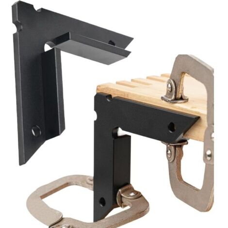 Serres à Onglet,2 pièces Serre-joint à angle droit Cadre de positionnement carré portable pour soudure assemblage meubles menuiserie tiroirs (1/5)
