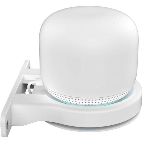 Compatible Avec Google Wifi - Support Mural Google Wifi - Accessoire De Haut-Parleur Google Wifi (Google Wifi, Blanc, Dd96) - 1 Paquet (1/5)