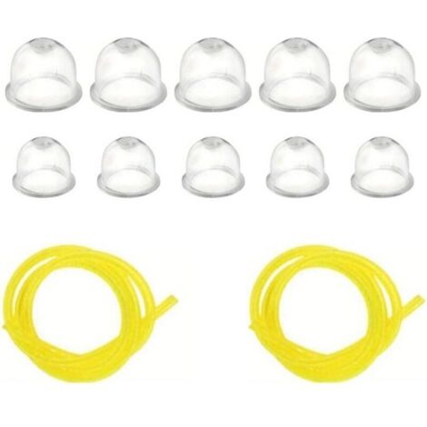 Tuyau De Carburant Pour Tondeuse À Gazon Et Souffleuse À Neige Avec Tuyau À Bulles D'Huile Compatible Avec Tronçonneuses, Débroussailleuses Et Petits Moteurs Pour Une Meilleure Performance De (1/5)