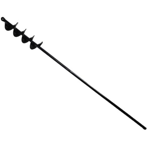 Mèche Jardin Tarière,Perceuse à Spirale,Outil de Plantation Pratique,Creuser des Trous Cultiver en Profondeur,Foret Planteuse de Perçage à Arbre Hex Bulbe à Fleurs (5x75cm) (1/5)