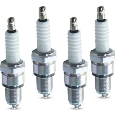 BPR6ES Bougie d'Allumage pour Honda GCV160 GCV190 GCV135 GC135 GC160 GC190 GX100 GX140 GX160 GX200 GX168 GX240 GX270 GX340 GX390 5HP 5.5HP 6.5HP 11HP 13HP 163cc 196cc 200cc 389cc Moteur (1/5)