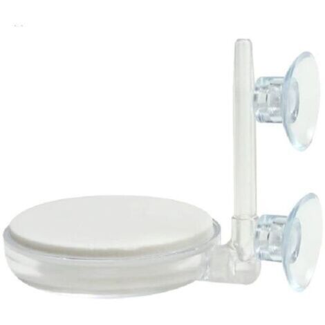 Diffuseur d'air pour aquarium, diffuseur d'oxygène dissous silencieux à très haute teneur en CO2 avec valve de régulation, pour aquarium et culture hydroponique (100 mm) (1/4)