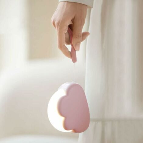 Veilleuse Bébé Veilleuse Enfant, Avec 4 Intensité et Lanière en Silicone Veilleuses pour Enfants, Lampe Nuage de Nuit pour Allaitement, Veilleuse Enfant Rechargeable, iIdéal Veilleuse pour Bébé Maman (1/4)