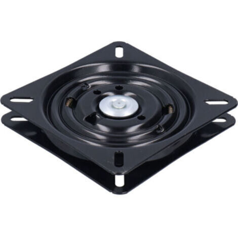 Base de plateau tournant 7 pouces – Acier laminé à froid – Rotation 180° silencieuse – Pour chaises de bar et bureaux (1/5)