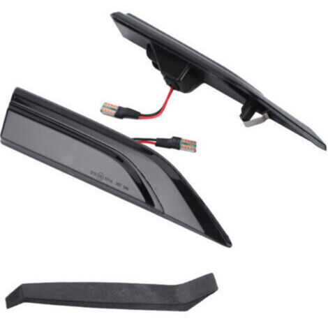 Feu de position latéral de voiture, 2 pièces, couleur fumée, indicateur de garde-boue LED 7E0949101 pour transporteur T6 (1/5)