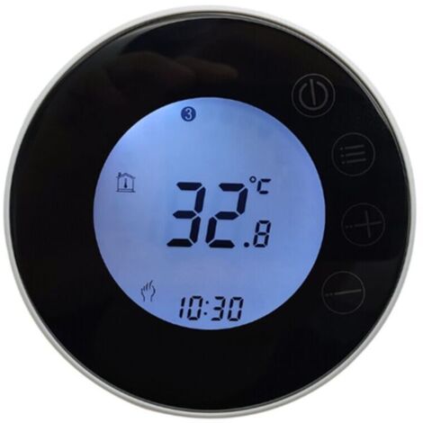 Application intelligente pour thermostat d'intérieur circulaire WiFi Tuya (1/4)